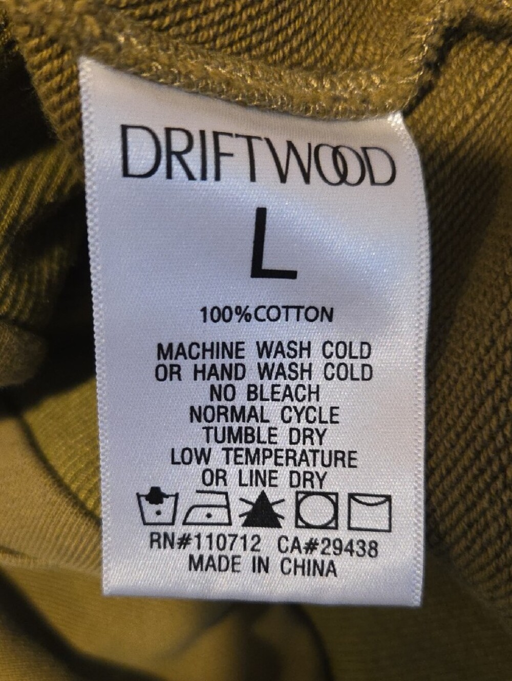 Driftwood Floral Embroidered Hoodie L - Picture 4 of 4